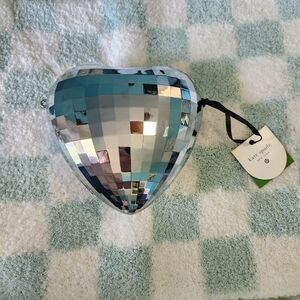 NEW Kate Spade Disco Heart Crossbody Bag
